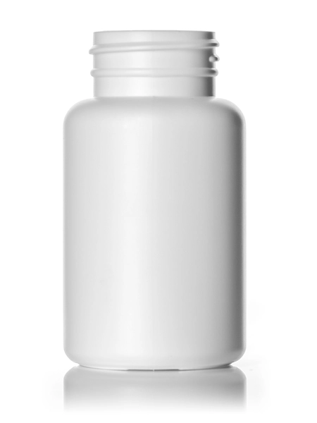 150 cc White HDPE Plastic Pill Packer Bottle – B603