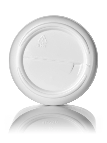 400 cc White HDPE Plastic Pill Packer Bottle – B608