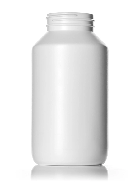 625 cc White HDPE Plastic Pill Packer Bottle – B610