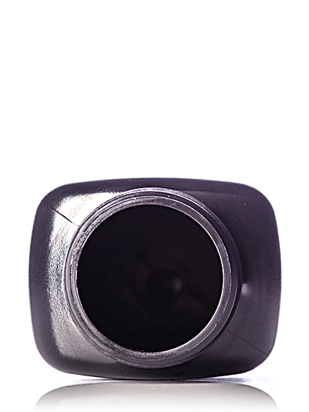 190 cc Black HDPE Plastic Oblong Pill Packer Bottle – B614BK