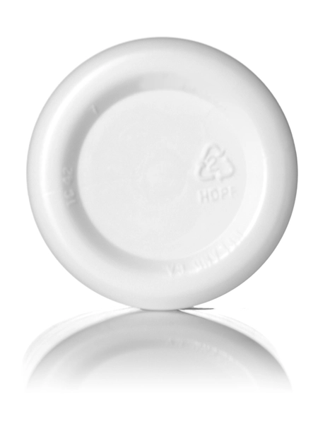 120 cc White HDPE Plastic Pill Packer Bottle – B624