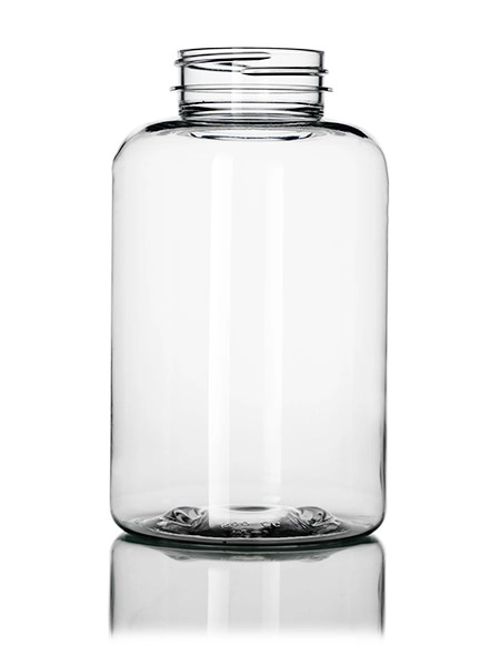 500 cc Clear PET Plastic Pill Packer Bottle – B639CL