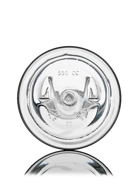 500 cc Clear PET Plastic Pill Packer Bottle – B639CL
