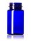 100 cc cobalt blue PET plastic pill packer bottle with 38-400 neck finish