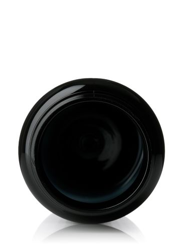 100 cc black PET plastic pill packer bottle with 38-400 neck finish