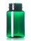 100 cc green PET plastic pill packer bottle with 38-400 neck finish