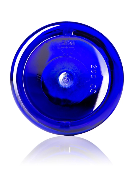 200 cc Cobalt Blue PET Plastic Pill Packer Bottle – B642
