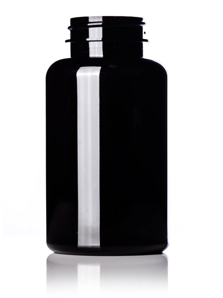 200 cc Dark Amber PET Plastic Pill Packer Bottle – B642DA