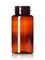 150 cc amber PET plastic pill packer bottle with 38-400 neck finish