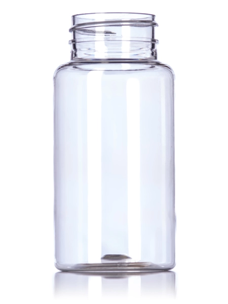 150 cc Clear PET Plastic Pill Packer Bottle – B645CL