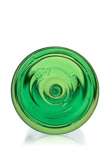 150 cc  custom green PET plastic pill packer bottle with 38-400 neck finish