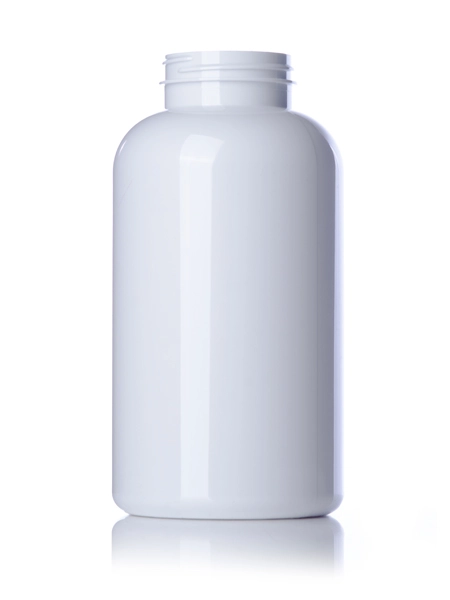 750 cc White PET Plastic Pill Packer Bottle – B646