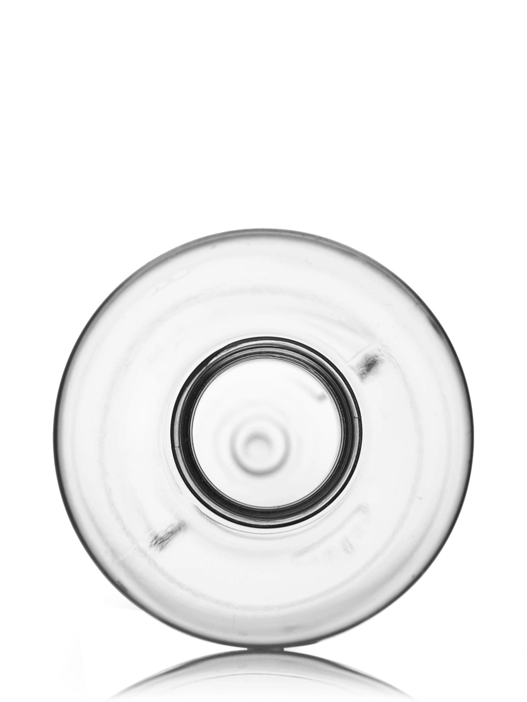 6 oz Clear PET Plastic Squat Boston Round Bottle – B657CL