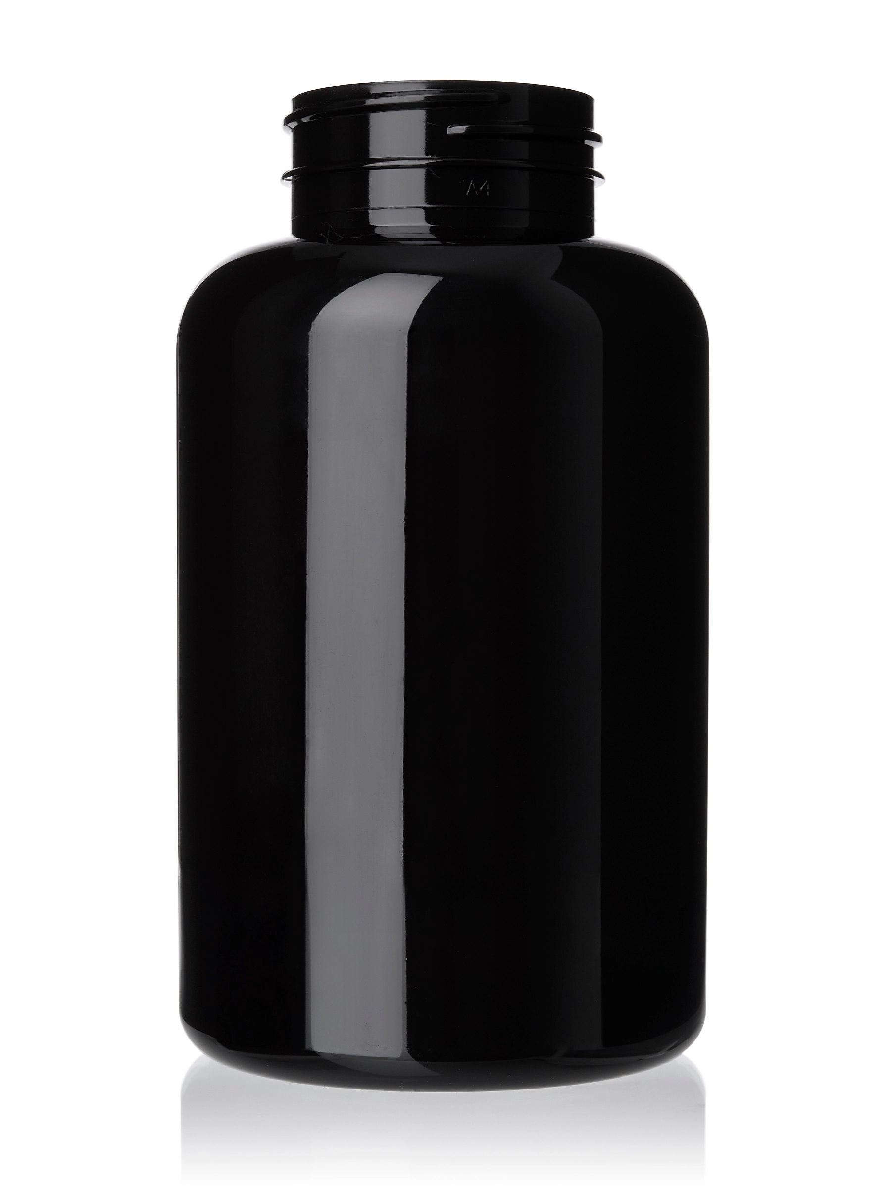 400 cc Dark Amber PET Plastic Pill Packer Bottle – B668DA