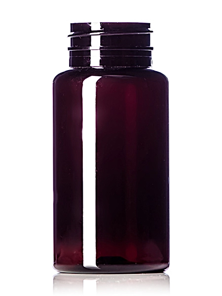 150 cc Dark Amber PET Plastic Pill Packer Bottle – B673