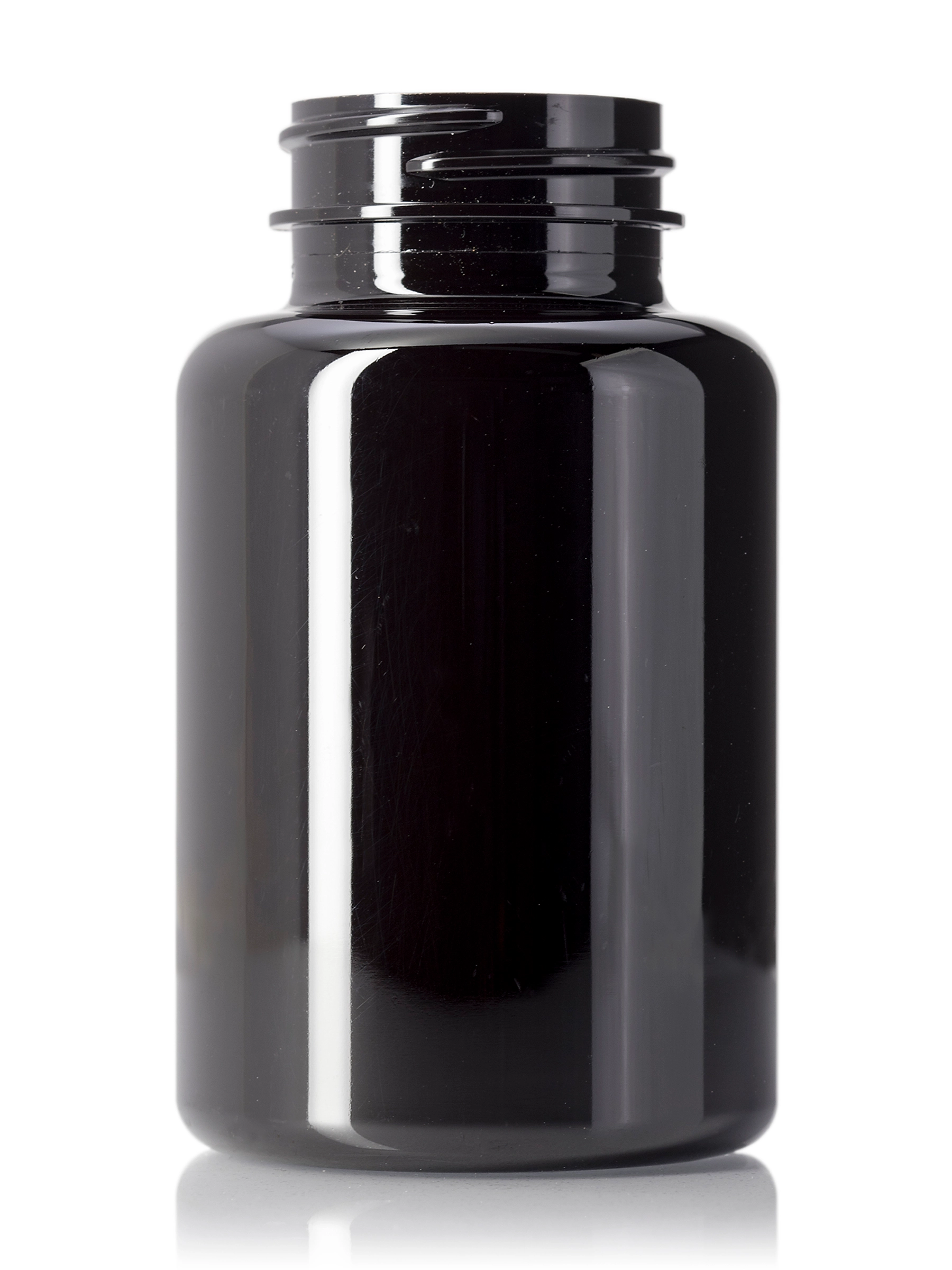 175 cc Dark Amber PET Plastic Pill Packer Bottle – B683DA