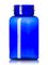 225 cc cobalt blue PET plastic pill packer bottle with 45-400 neck finish