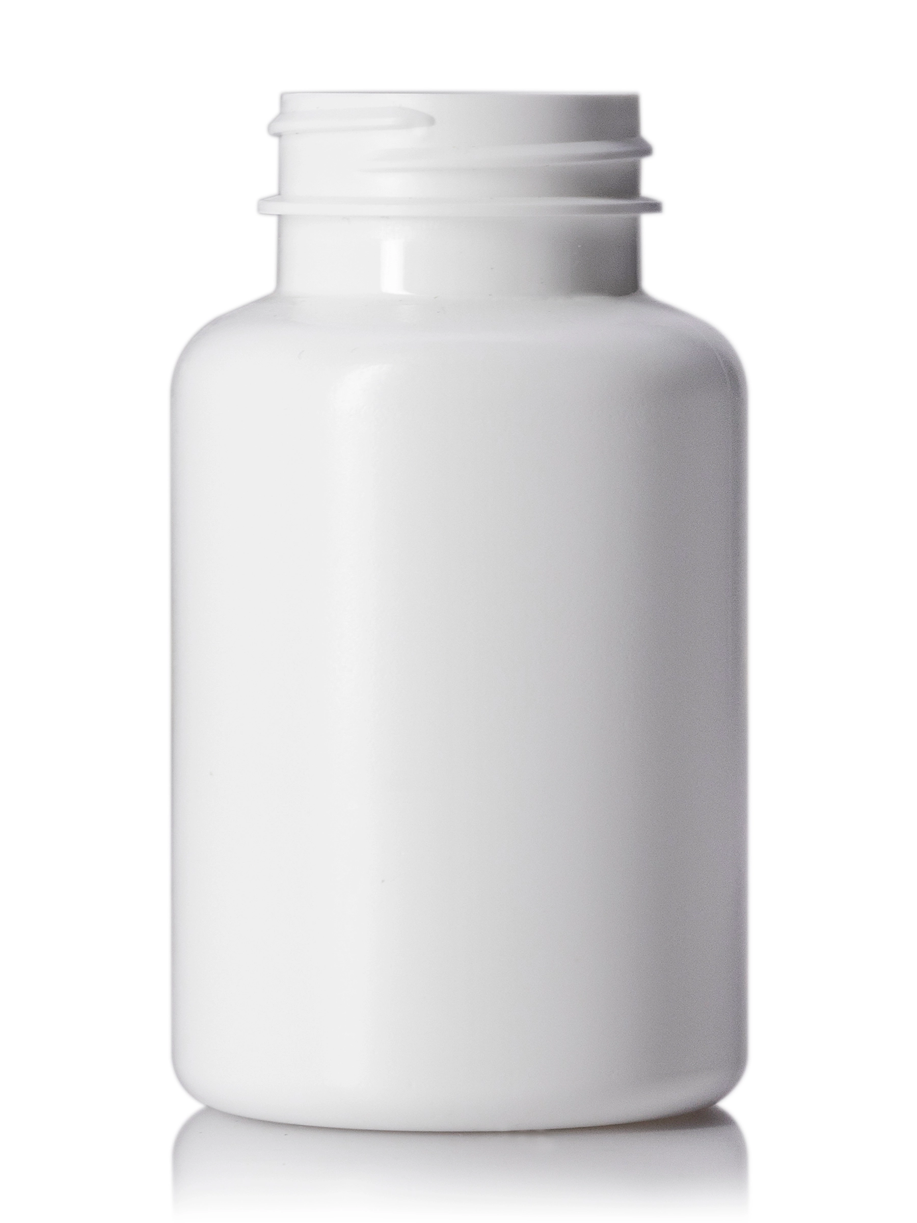 150 cc White HDPE Plastic Pill Packer Bottle – B714WH