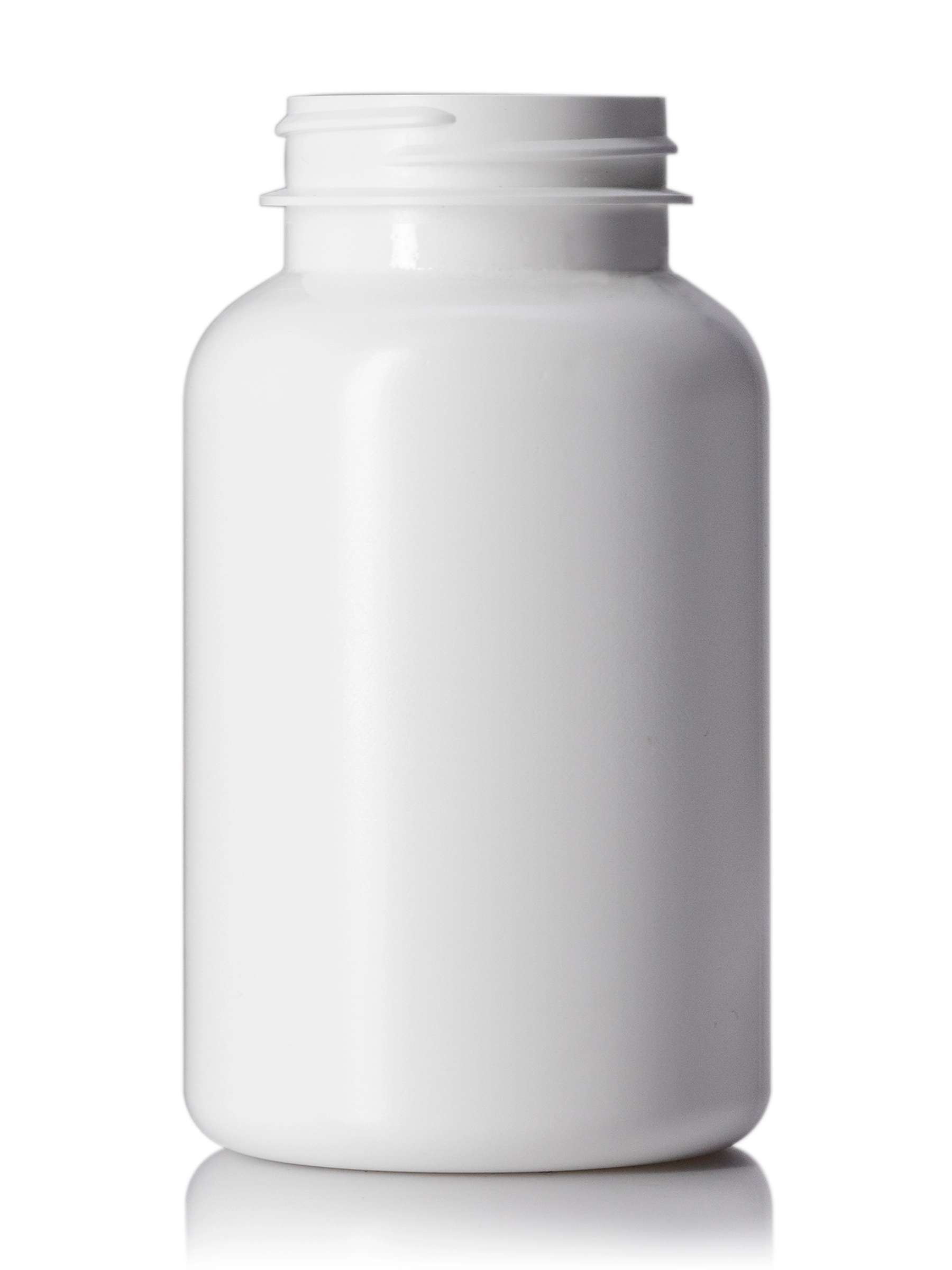 275 cc White HDPE Plastic Pill Packer Bottle – B718WH