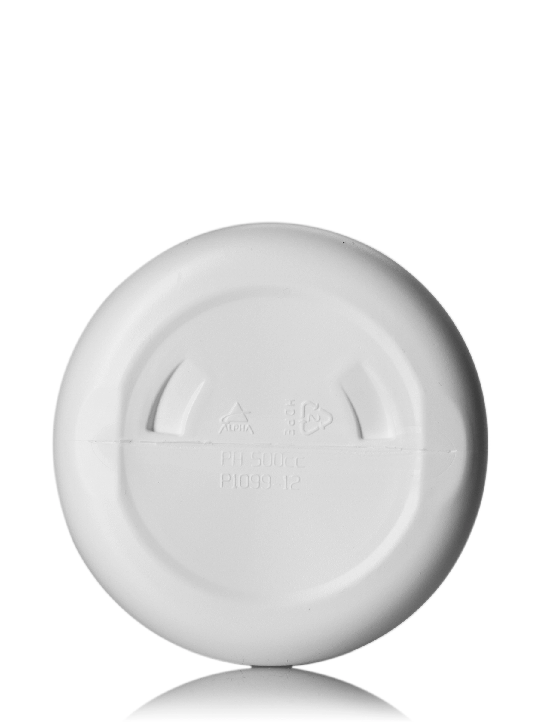 500 cc White HDPE Plastic Pill Packer Bottle – B720WH