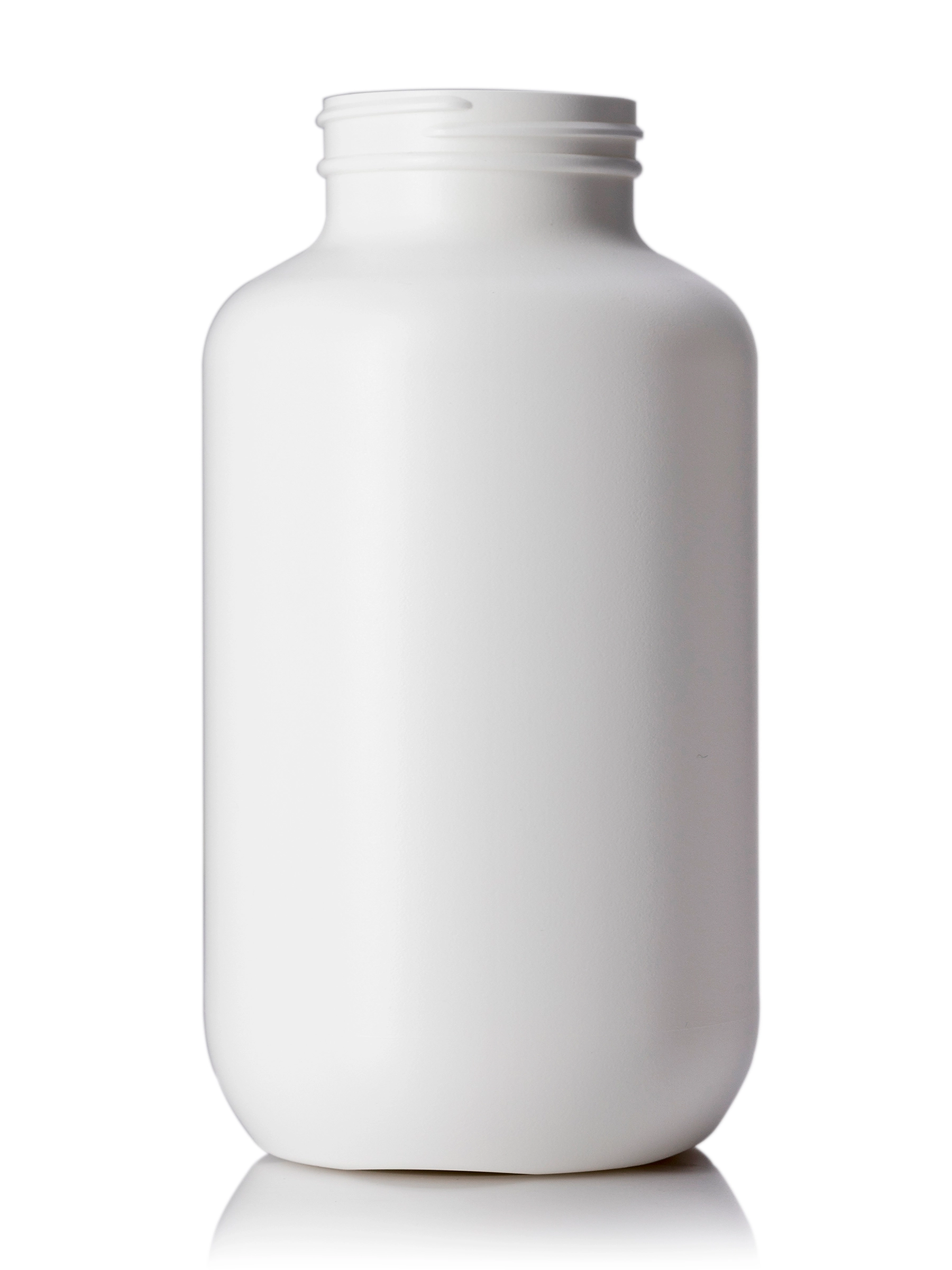 750 cc White HDPE Plastic Pill Packer Bottle – B721WH