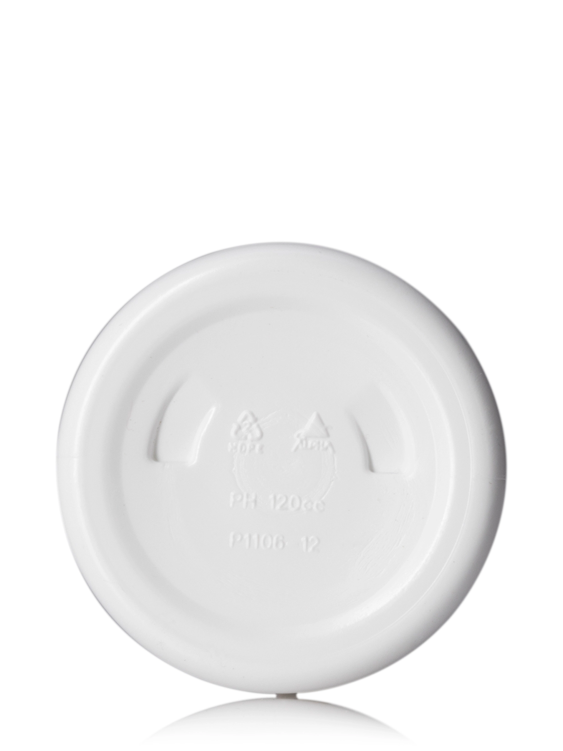 120 cc White HDPE Plastic Pill Packer Bottle – B723WH