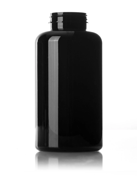 625 cc Dark Amber PET Plastic Pill Packer Bottle – B724DA