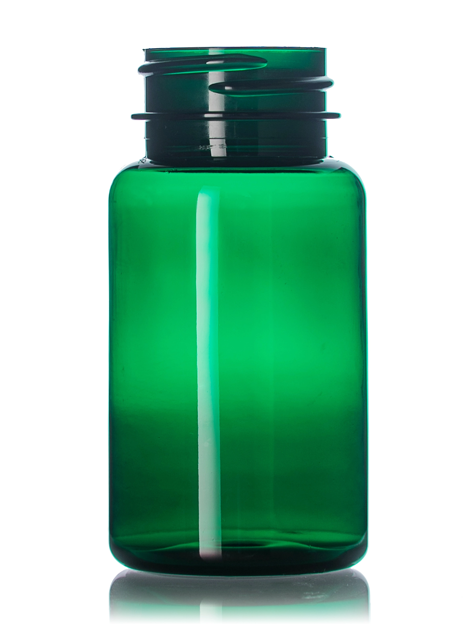 75 cc Dark Green PET Plastic Pill Packer Bottle – B725GN