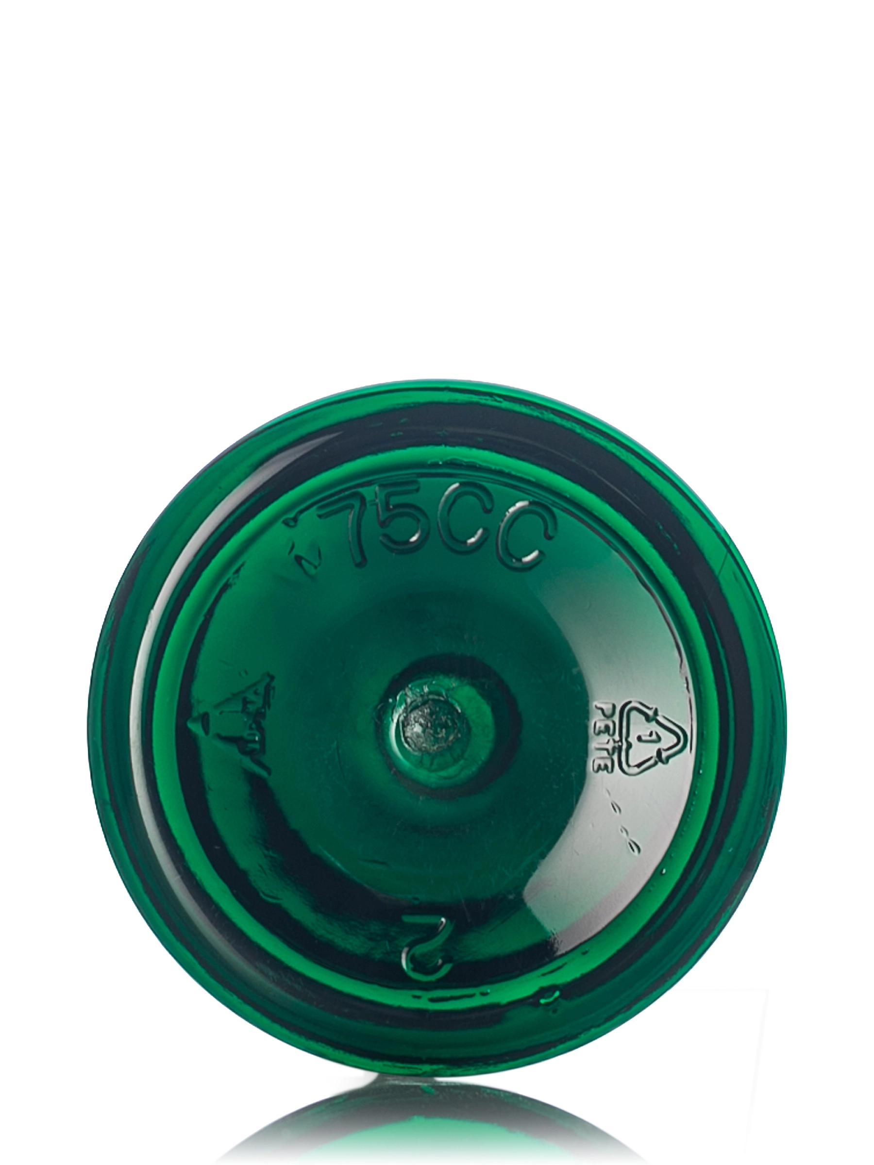 75 cc Dark Green PET Plastic Pill Packer Bottle – B725GN