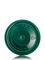 75 cc green PET plastic pill packer bottle with 33-400 neck finish