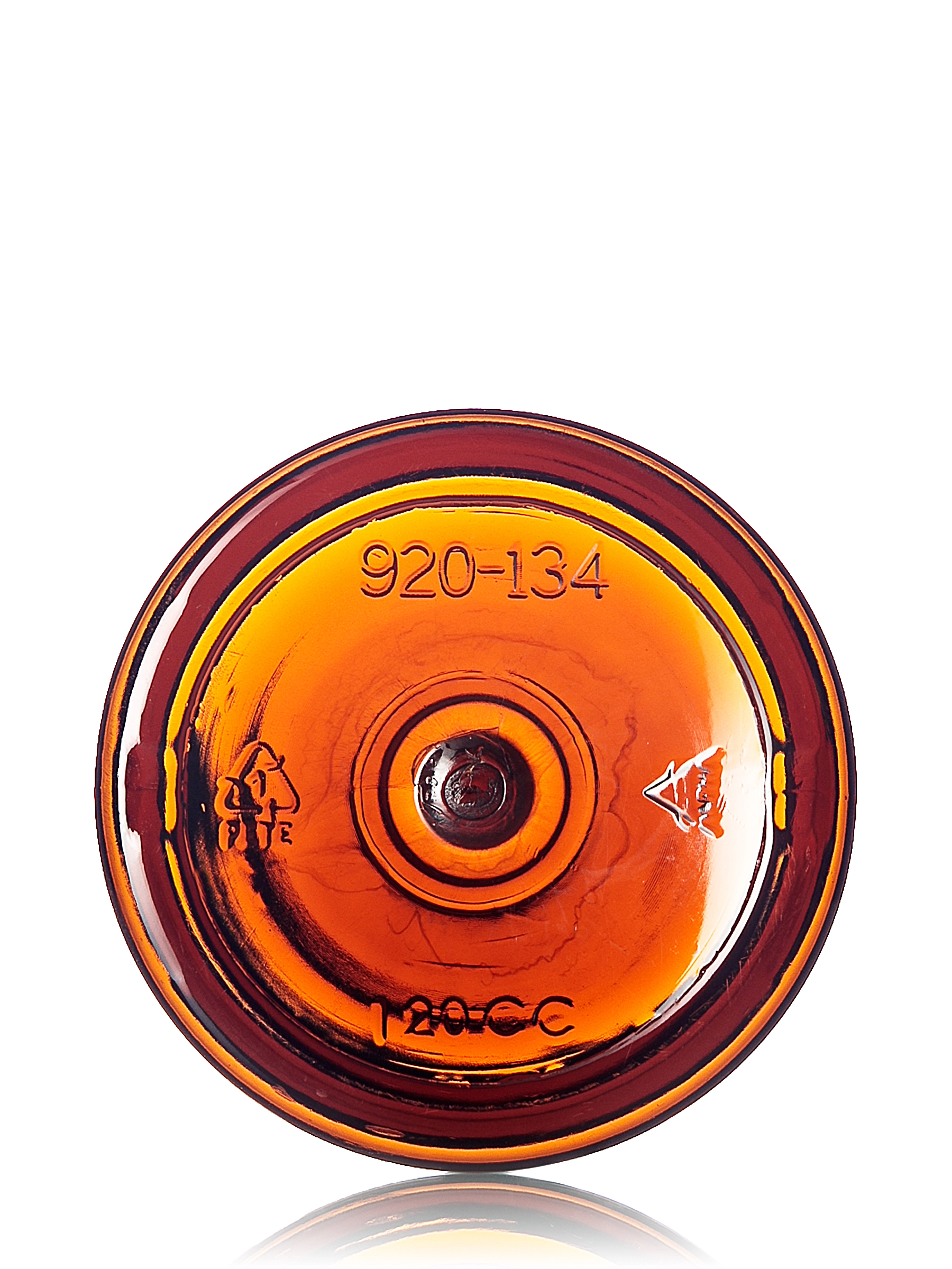 120 cc Amber PET Plastic Pill Packer Bottle – B728AM