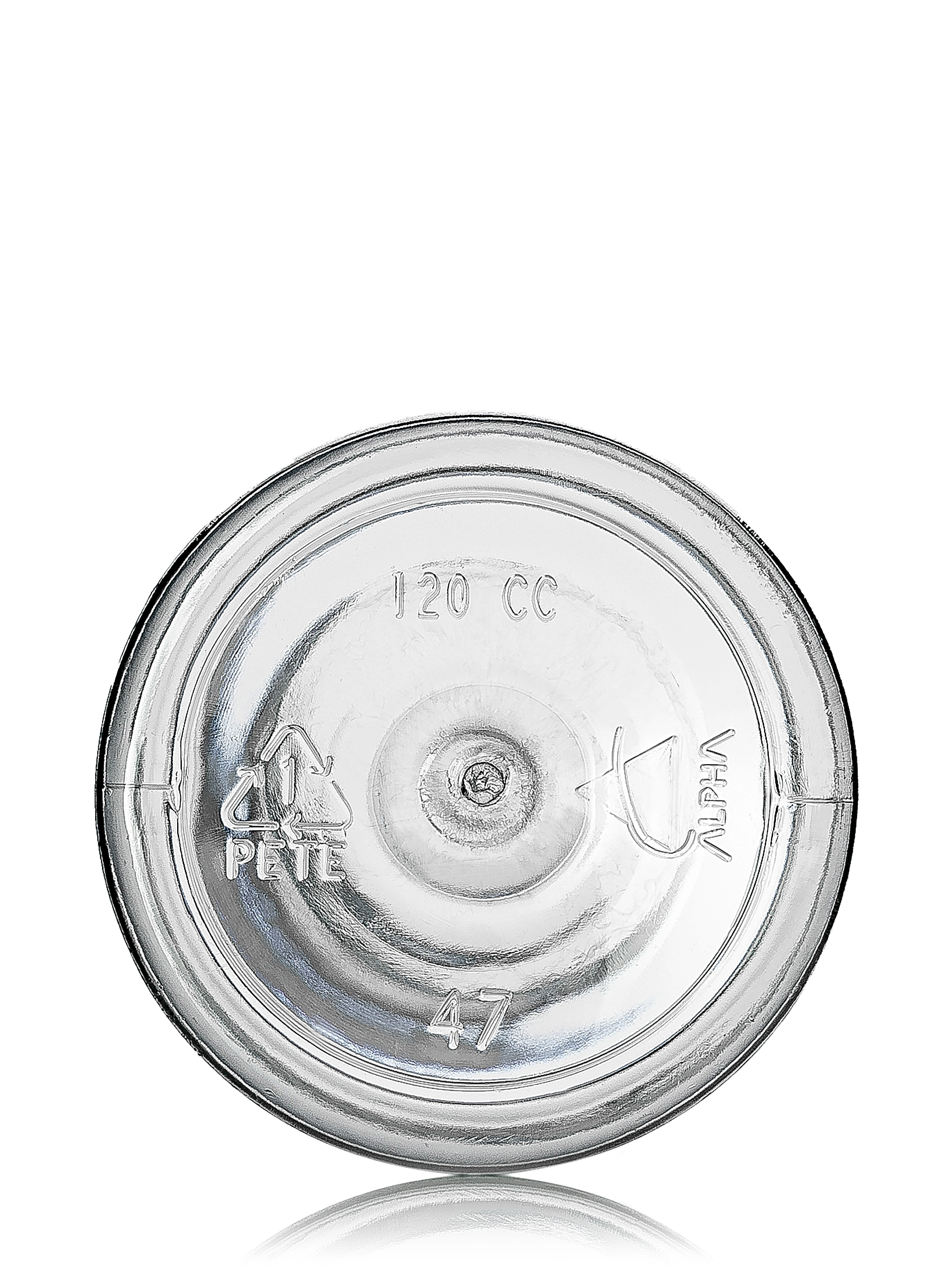 120 cc Clear PET Plastic Pill Packer Bottle – B728CL