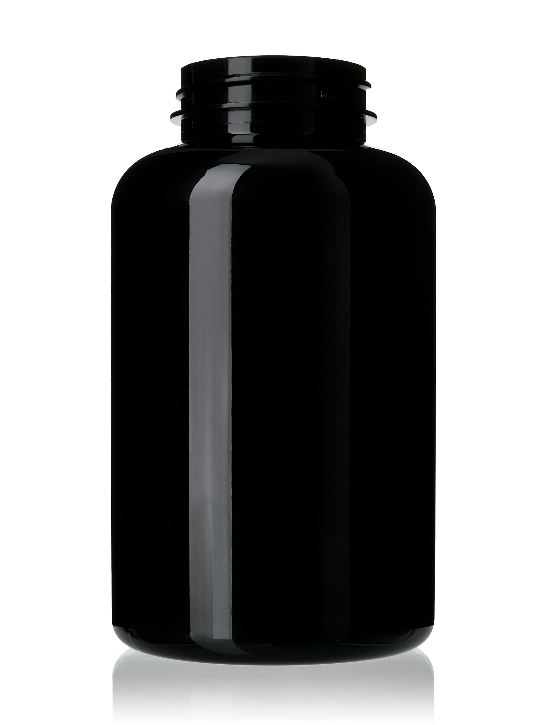 400 cc Dark Amber PET Plastic Pill Packer Bottle – B738DA