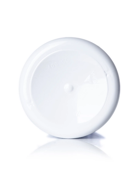 400 cc White PET Plastic Pill Packer Bottle – B738WH