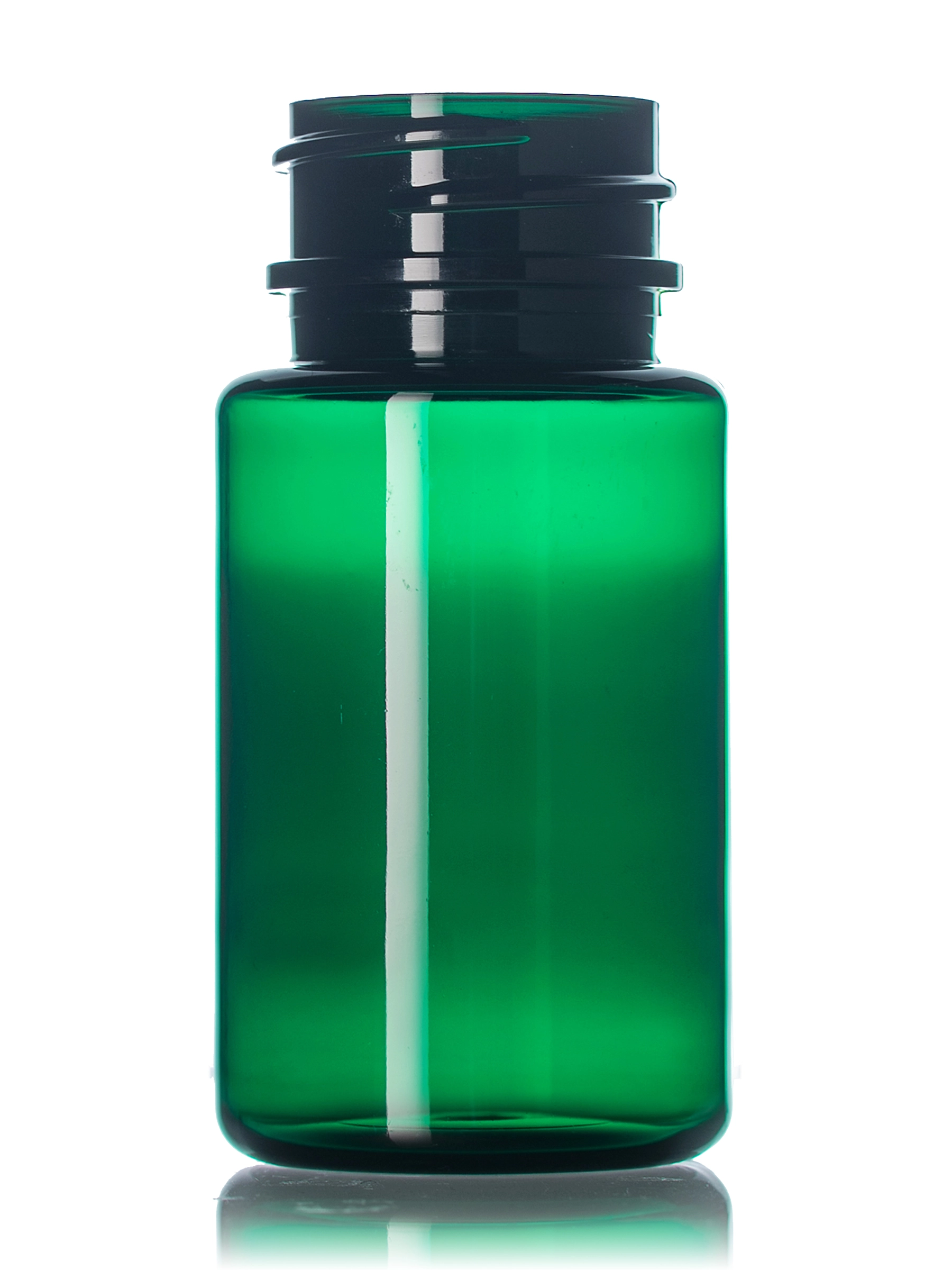 40 cc Green PET Plastic Pill Packer Bottle – B745GN