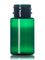 40 cc green PET plastic pill packer bottle with 28-400 neck finish