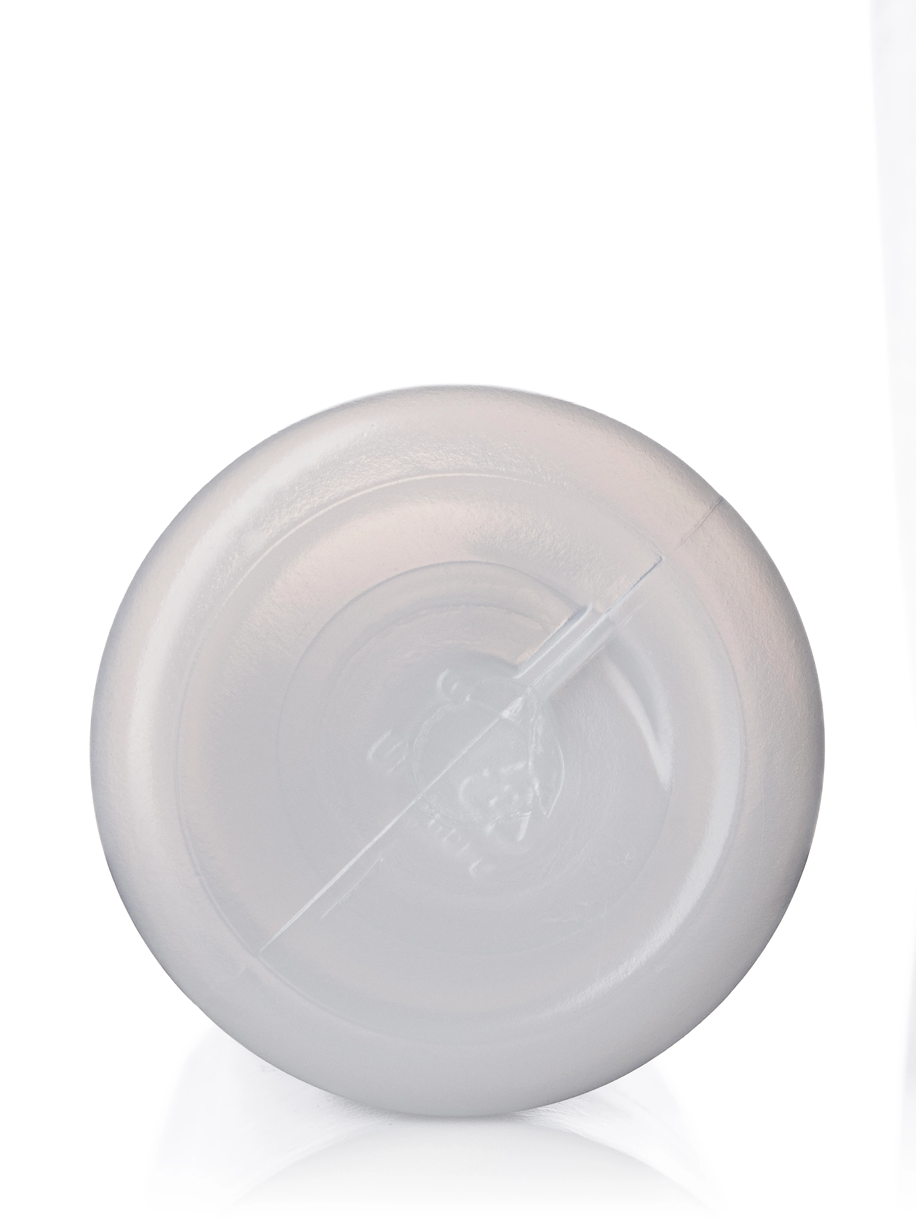 4 oz Natural-Colored HDPE Plastic Cylinder Round Bottle – B777NT