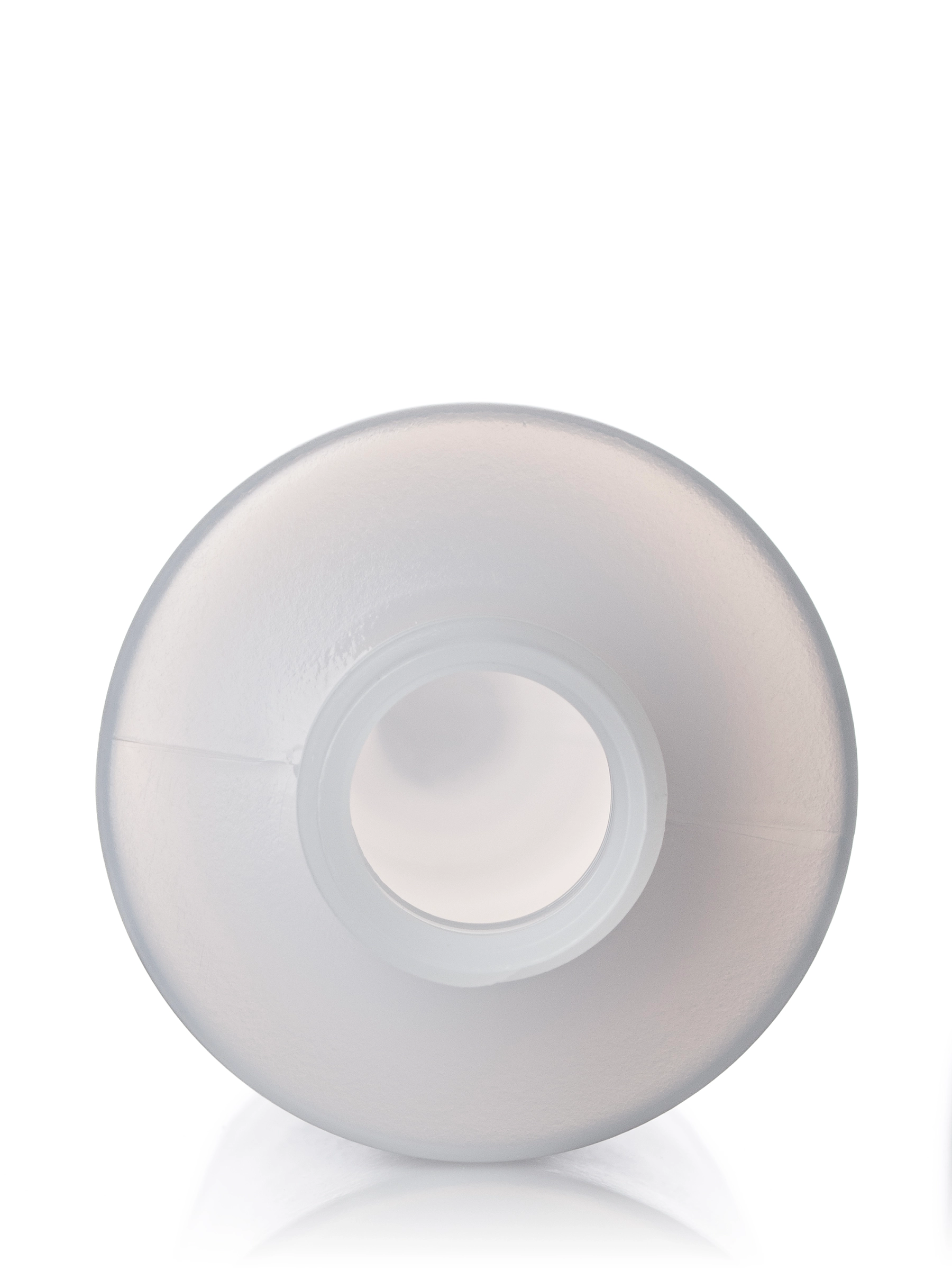 4 oz Natural-Colored HDPE Plastic Cylinder Round Bottle – B777NT