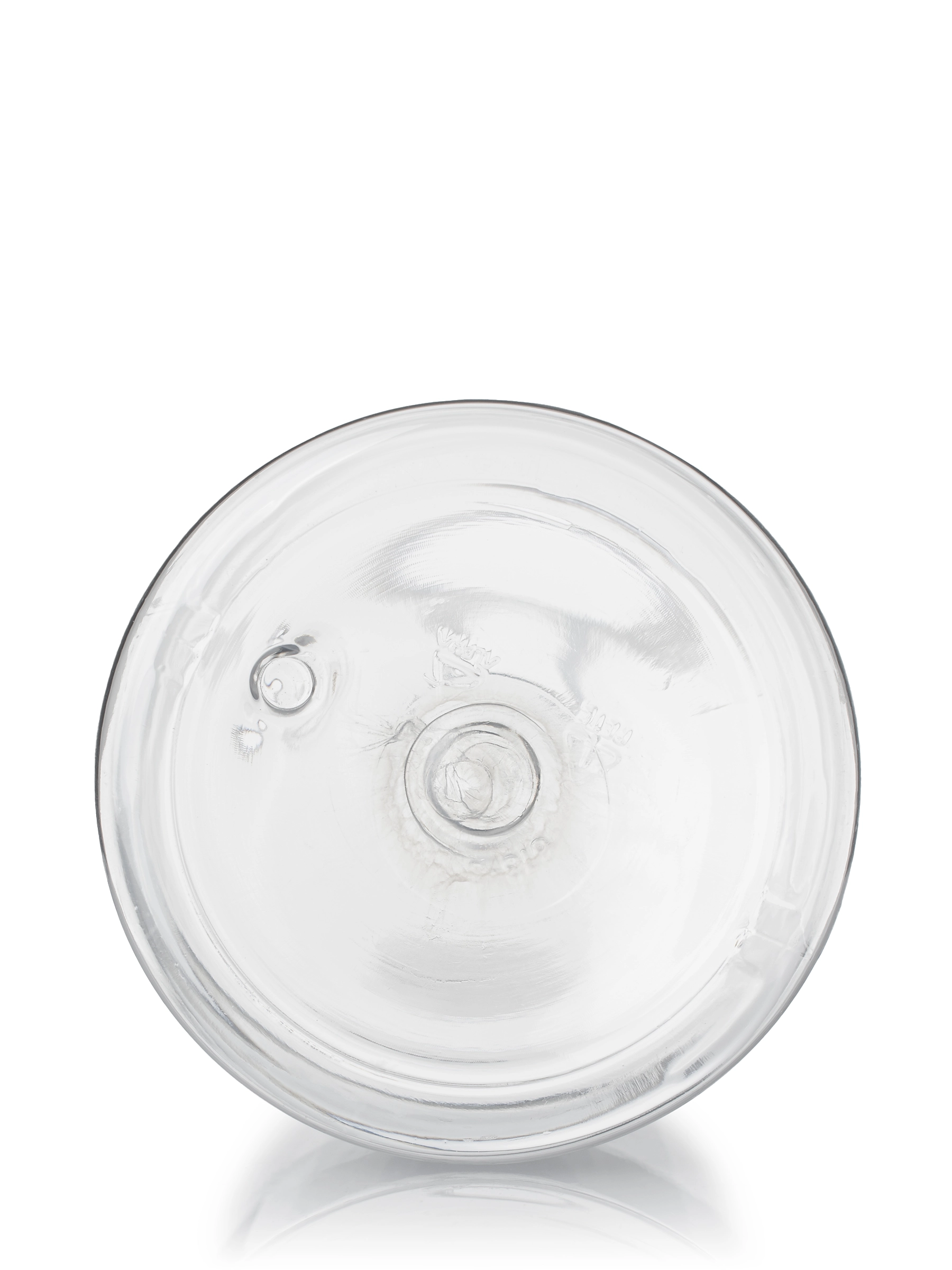12 oz Clear PET Plastic Cylinder Round Bottle – B785CL