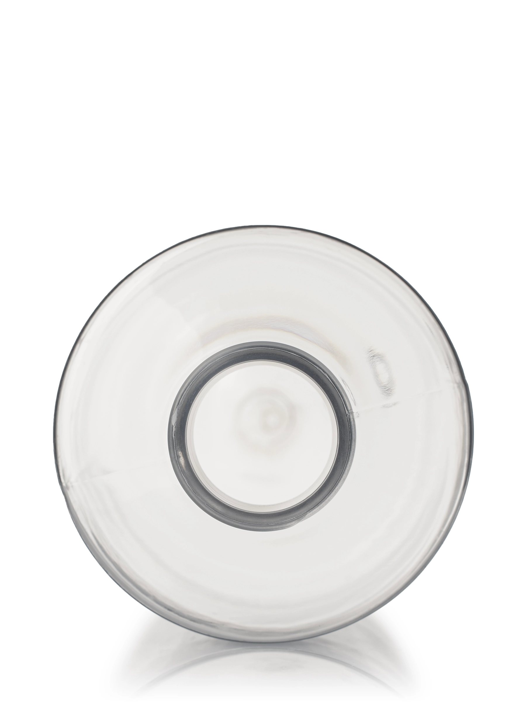 12 oz Clear PET Plastic Cylinder Round Bottle – B785CL