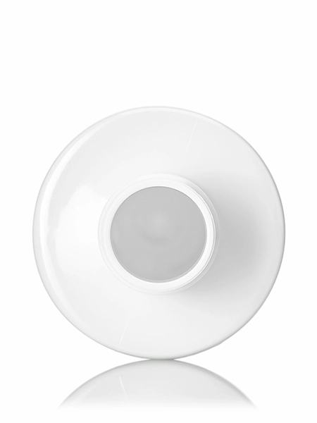 6.7 oz White PET Plastic Cylinder Round Bottle – B792WH