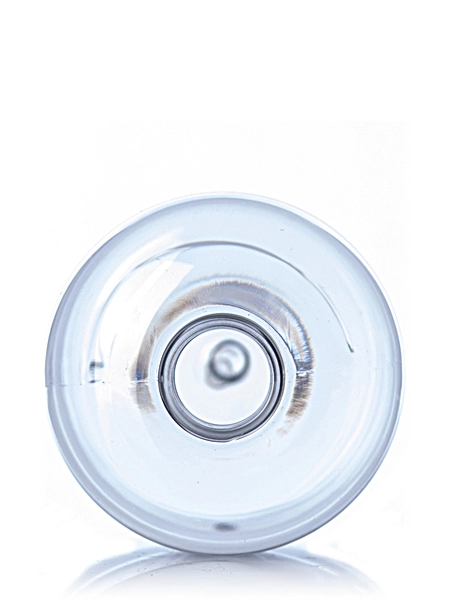 16 oz Clear PET Plastic Boston Round Bottle – B804