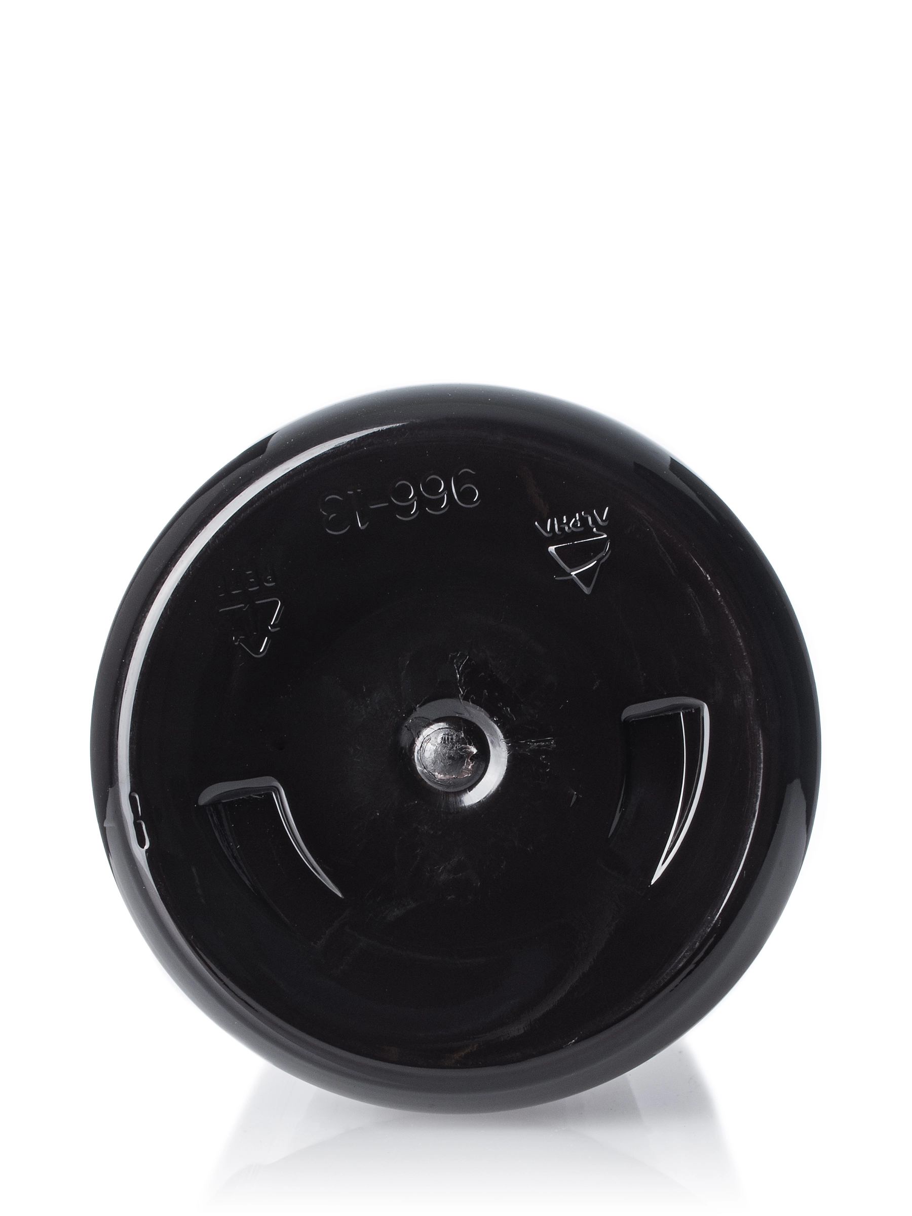 16 oz Dark Amber PET Plastic Boston Round Bottle – B804DA