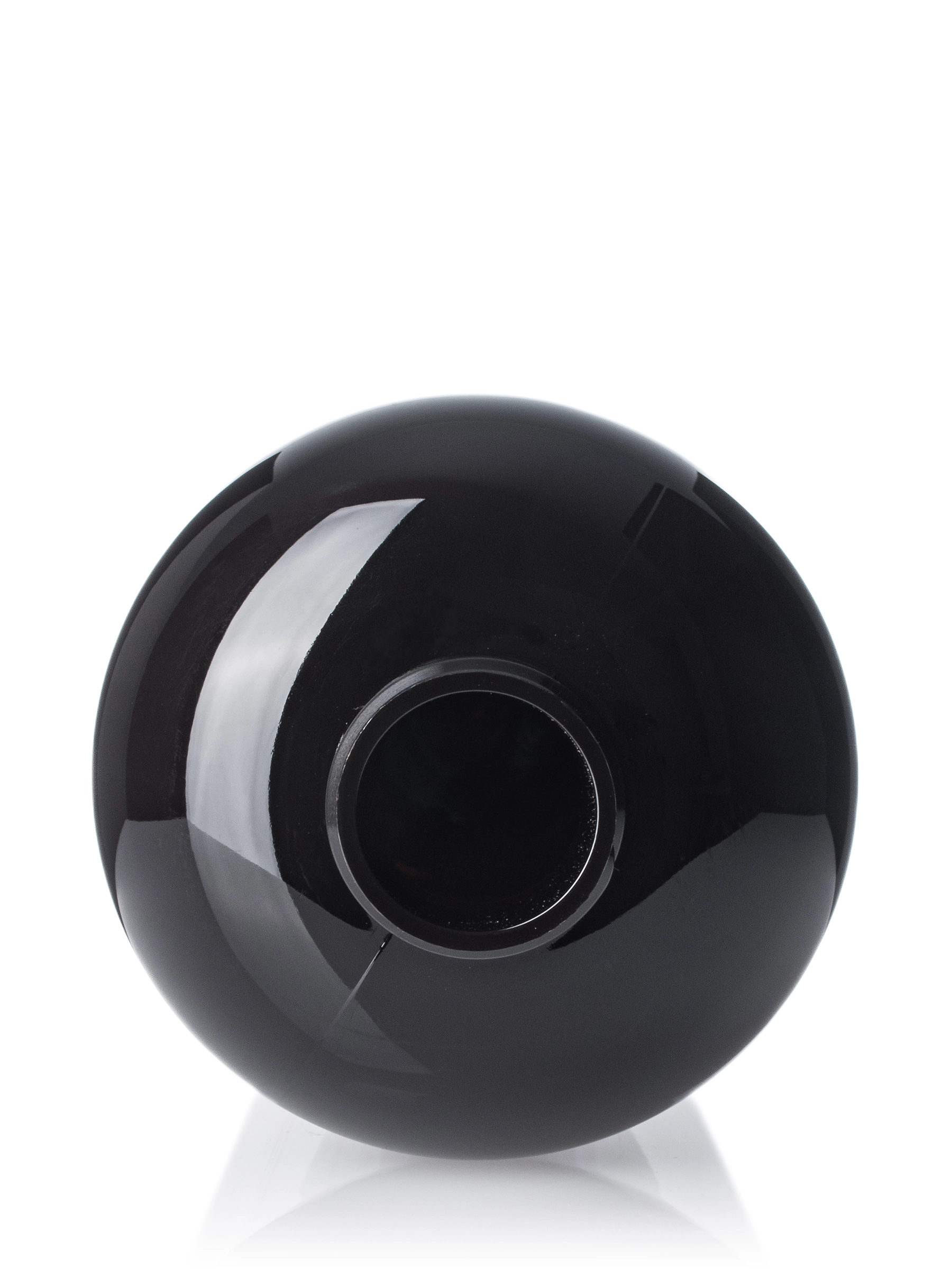 16 oz Dark Amber PET Plastic Boston Round Bottle – B804DA