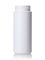 50 mL white HDPE plastic cylinder round bottle with 30 mm neck finish