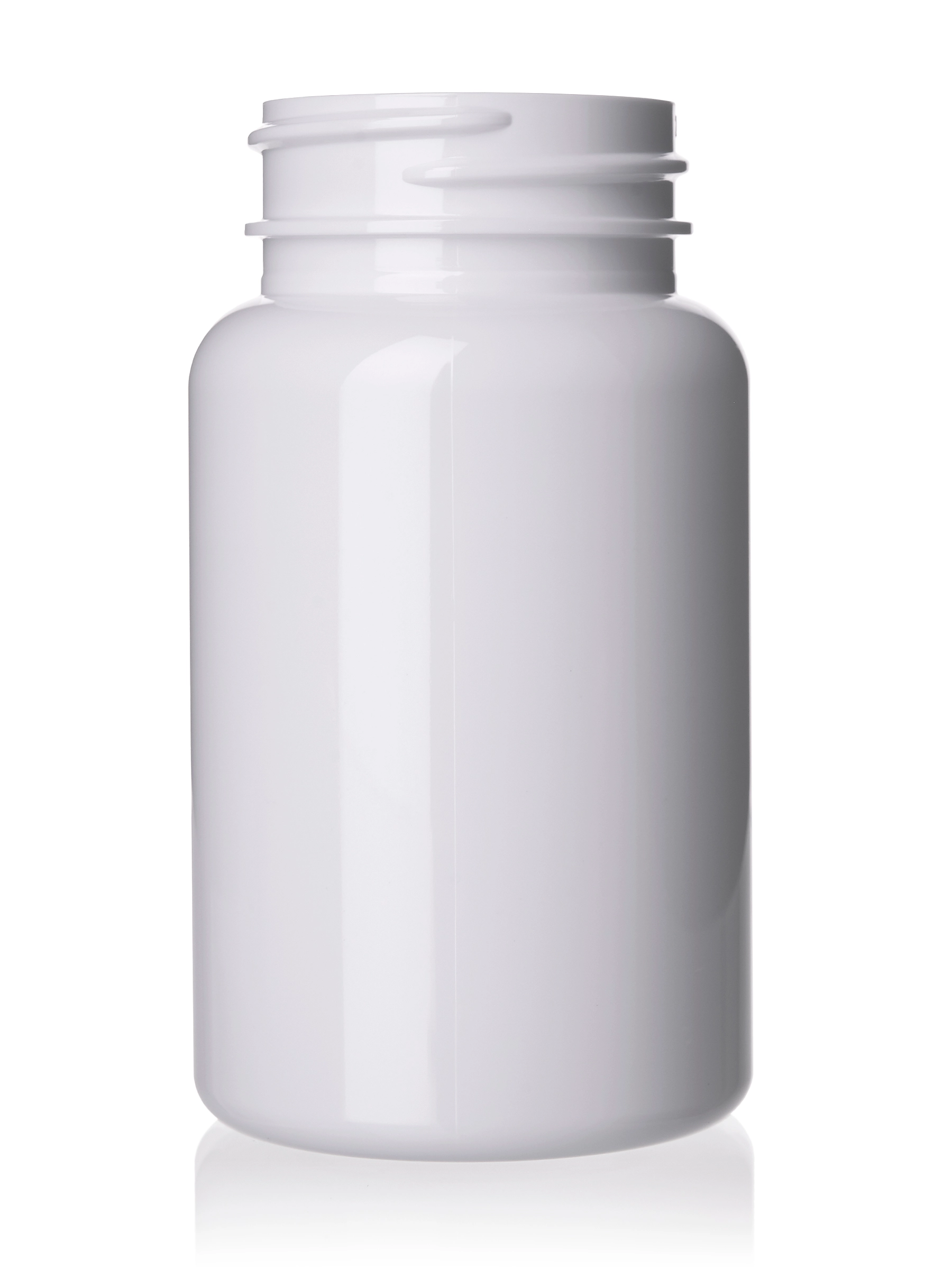 100 cc White PET Plastic Pill Packer Bottle – B8586WH