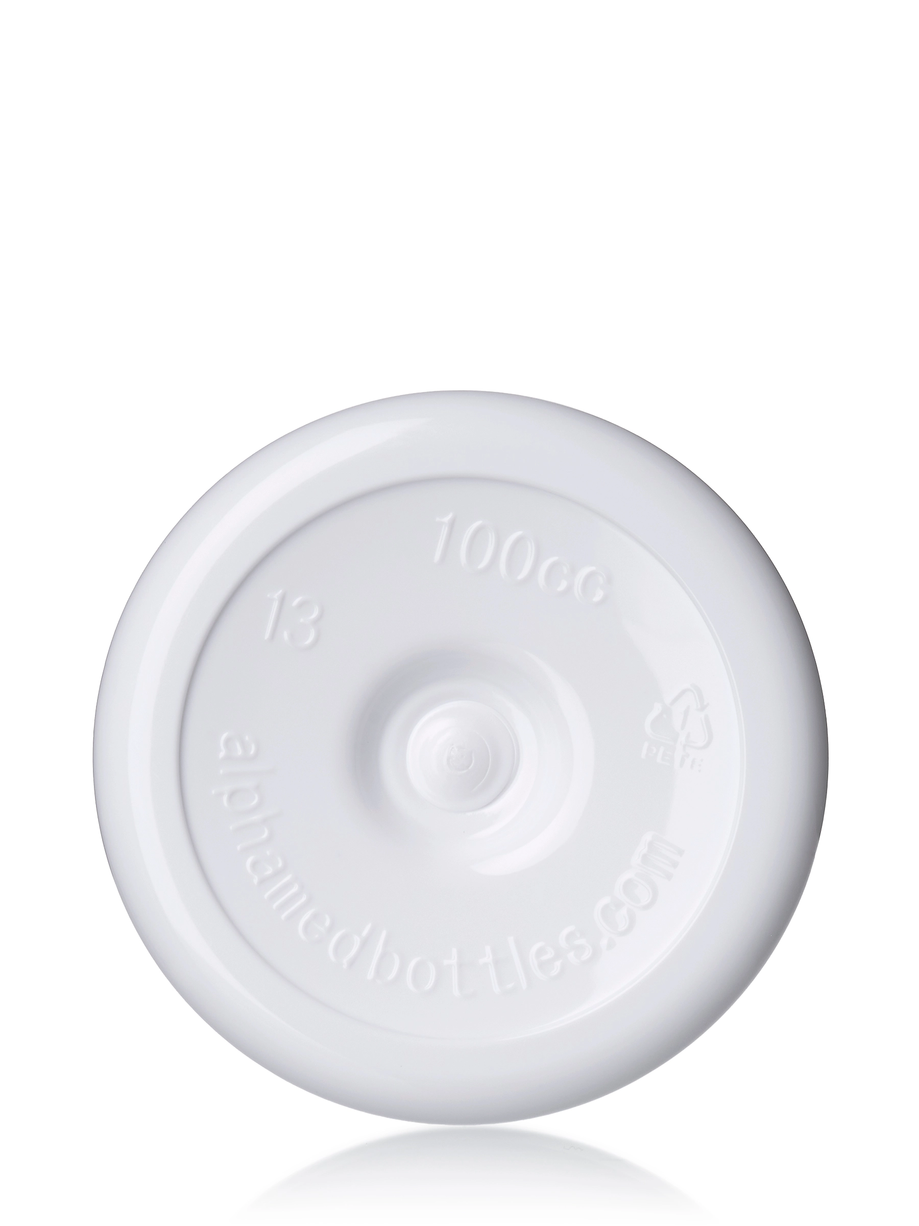 100 cc White PET Plastic Pill Packer Bottle – B8586WH