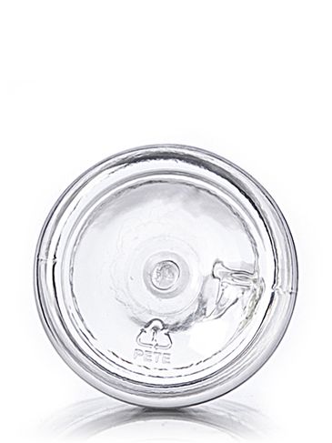 210 mL clear PET plastic foamer cylinder bottle with 43 mm neck finish