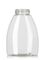 250 mL clear PET plastic tabletop oval foamer bottle with 40mm neck finish
