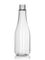 8 oz clear PET plastic woozy bottle with 24-410 neck finish